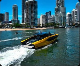 Tecnomar Lamborghini 63 on the Gold Coast